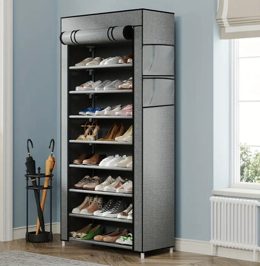 Large 8/10 Layer Shoe Cabinet
